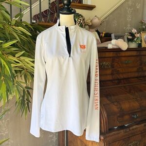 NOEL ASMAR EQUESTRIAN ladies riding long sleeve shirt excellent condition, XL